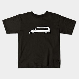 Mitsubishi Delica Space Gear (1994) Silhouette Kids T-Shirt